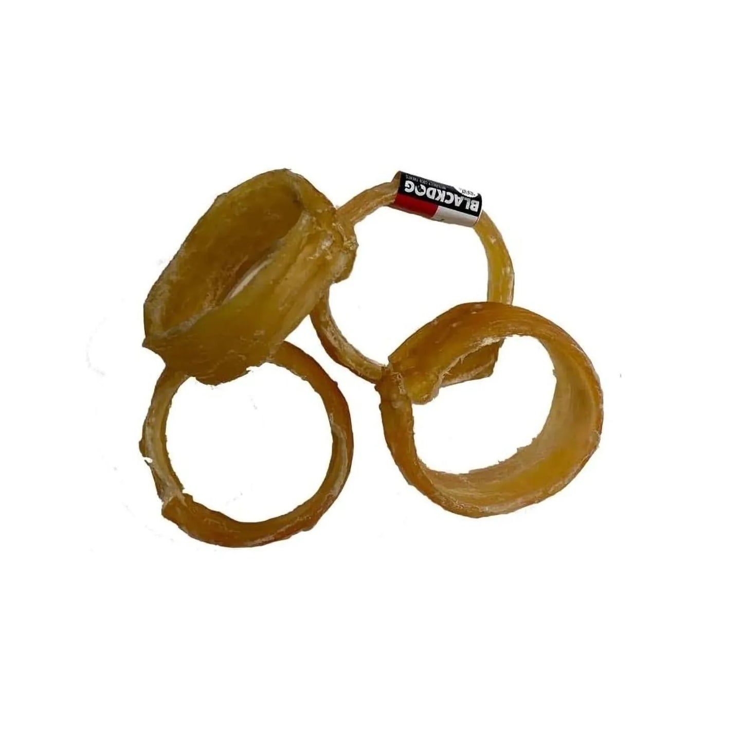 BLACKDOG Dog Treats Beef Tendon Rings