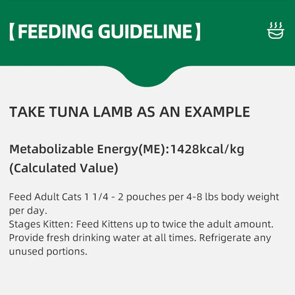 FOOD CHAIN Wet Cat Food - Tuna & Chicken Recipe 80g