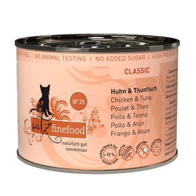 Catz Finefood CLASSIC No.25 – Chicken & Tuna 85g/200g