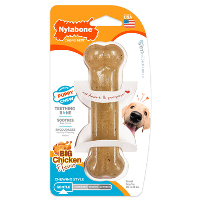 Nylabone Puppy Chew Toy Teething Bone
