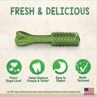 Nylabone Nutri Dent SIMPLE Fresh Breath Flavored Dental Chews Medium 8 Pack