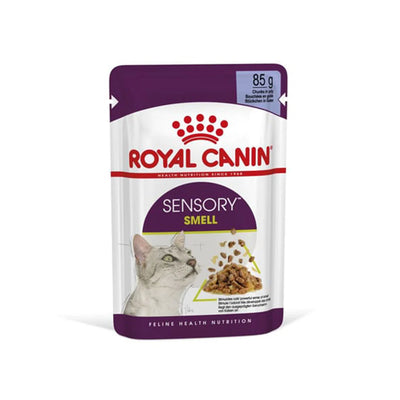 ROYAL CANIN Sensory Smell Jelly Adult Wet Cat Food 85g x 12