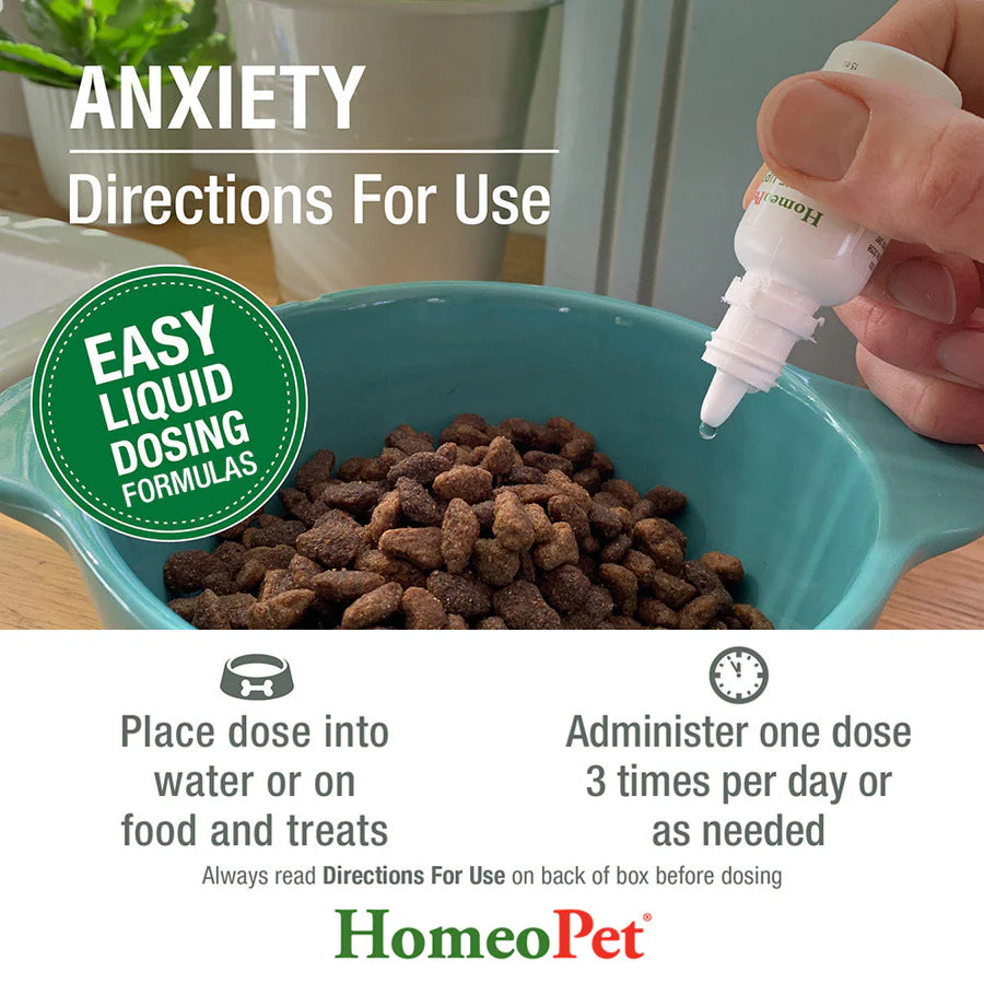 HomeoPet Anxiety Dog Drops 15ml