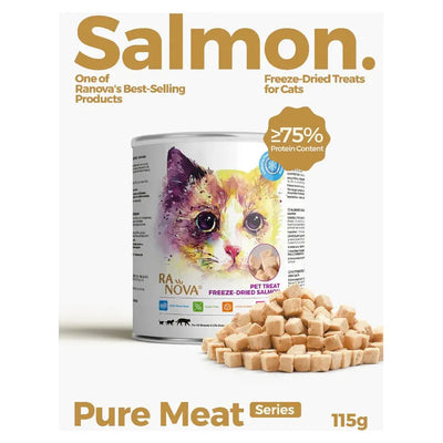 RANOVA Freeze Dried Cat Treats - Salmon 115g