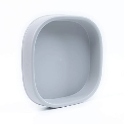 Pet Marvel Special Base for Pet Licking Food Plates Grey