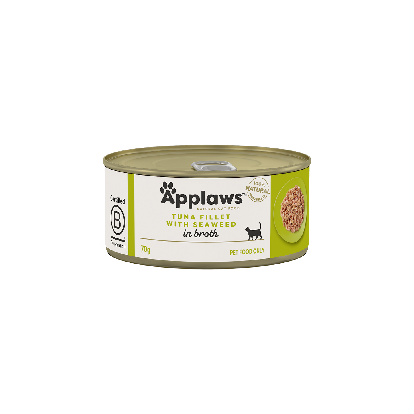 Applaws Cat Wet Food Tuna Fillet with Seaweed 70g