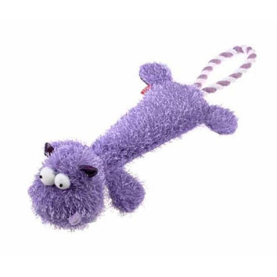 GiGwi Dog Toy - Plush Friends Durable Hippo with Squeaker