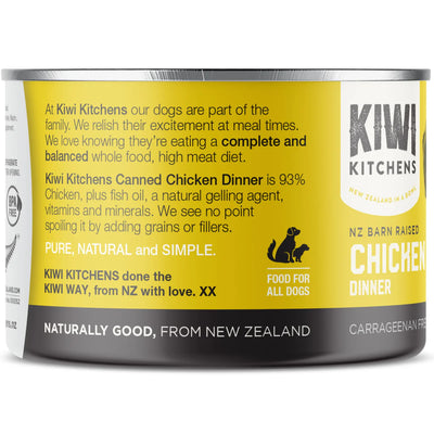 KIWI KITCHENS Adult Dog Wet Food Chicken Dinner
