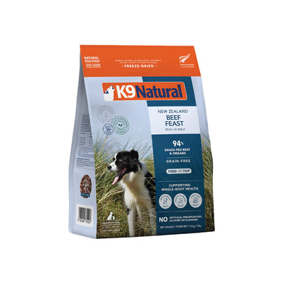 K9 Natural Beef Feast Freeze-Dried Dog Food