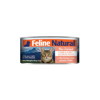Feline Natural Lamb & King Salmon Feast Canned Cat Food