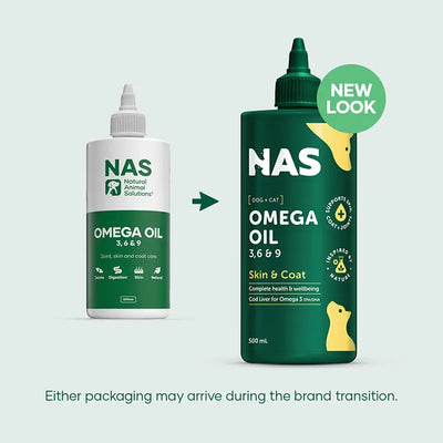 NAS Natural Animal Solutions - Omega 3,6 & 9 Oil 500ml