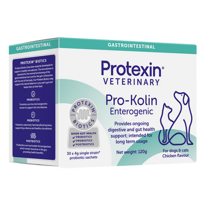 Protexin Pro-Kolin Enterogenic Gastrointestinal Support For Dogs & Cats 30Pack