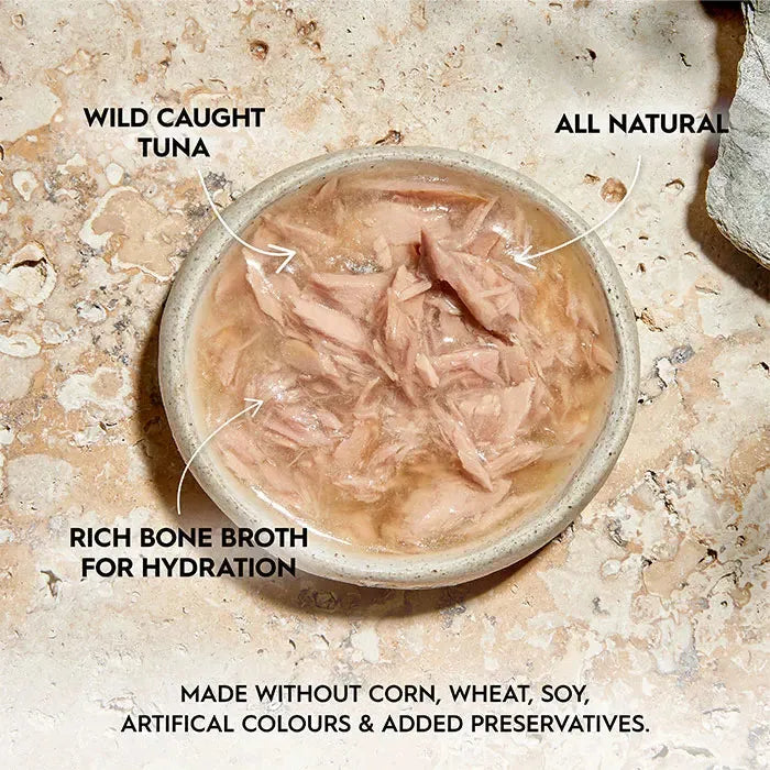 TRILOGY™ Adult Cat Wet Food - WILD CAUGHT TUNA IN BONE BROTH