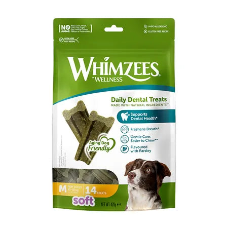 Whimzees Dental Dog Treats Soft