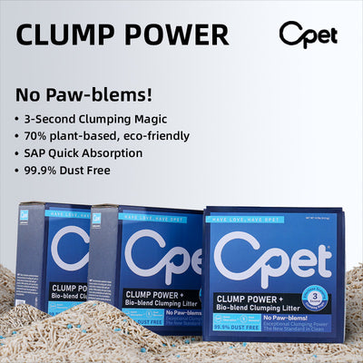 Opet Composite Clumping Litter - Tofu + Bentonite 8.6KG