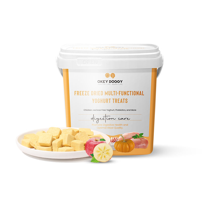 OKEY DOGGY Freeze Dried Functional Yoghurt Treats — Digestion care