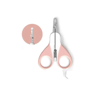 PAKEWAY Large Cat Nail Clipper (with Flat Head) - Pink