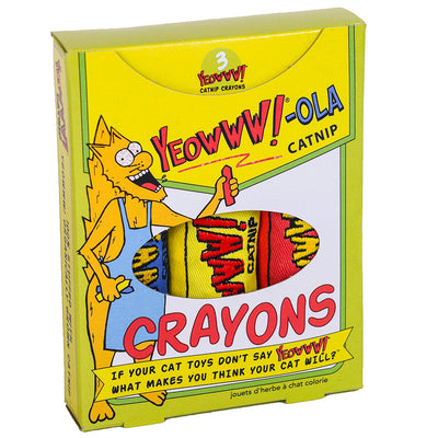 Yeowww! Catnip Cat Toy -Ola Crayons