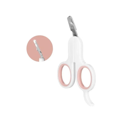 PAKEWAY Small Cat Nail Clipper with Bent Head - Pink