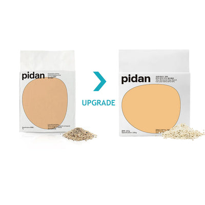 PIDAN Composite Cat Litter 3.6Kg (Tofu Litter 60%+Bentonite Clay 30%+Starch Litter 10%)