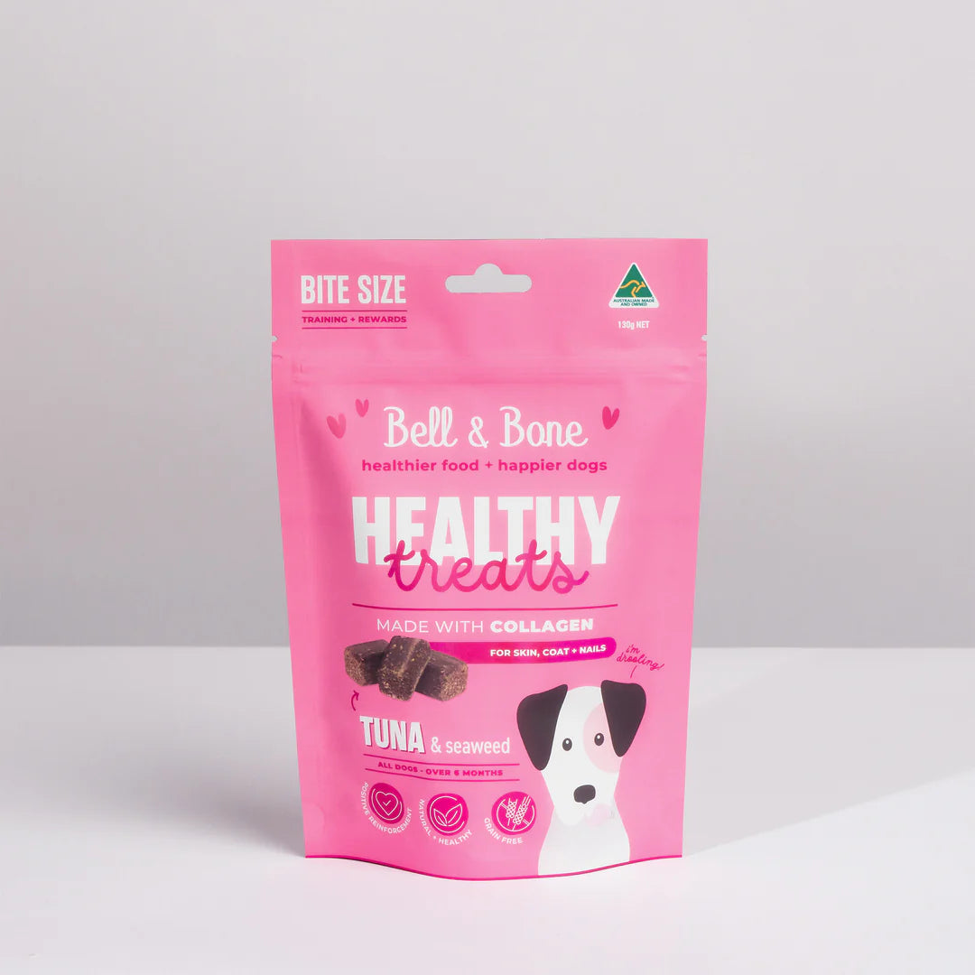 Bell and Bone Healthy Treats - Tuna & Seaweed for skin, coat and nails