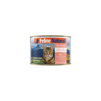Feline Natural Lamb & King Salmon Feast Canned Cat Food