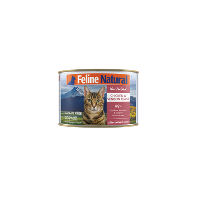 Feline Natural Chicken & Venison Feast Canned Cat Food