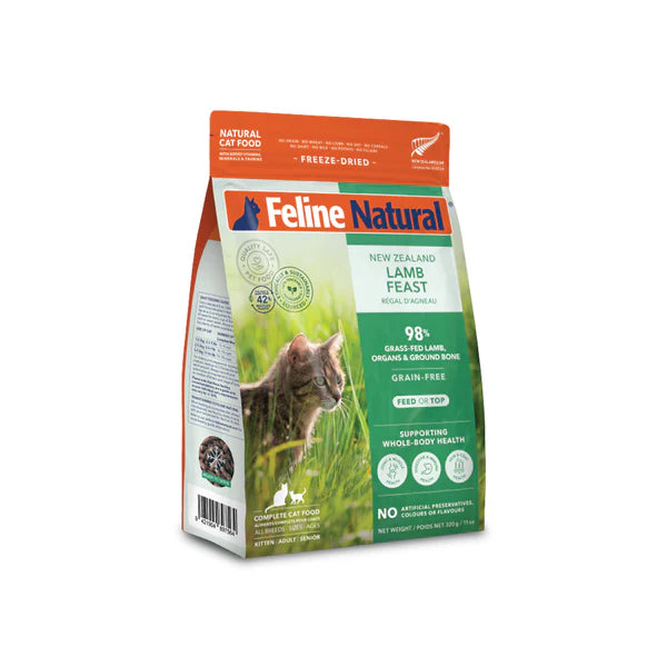 Feline Natural Lamb Feast Freeze-Dried Cat Food 320g