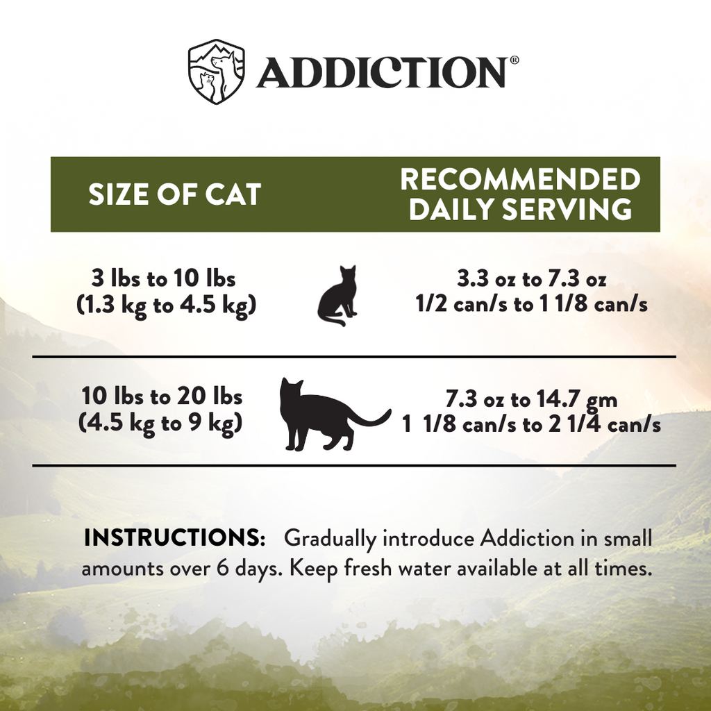 Addiction Cat Dry Food Wild Islands Island Birds 1.8kg