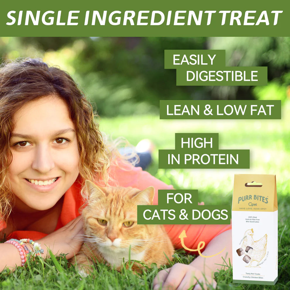 OPET Pet Treat - Chicken Cubes 50g