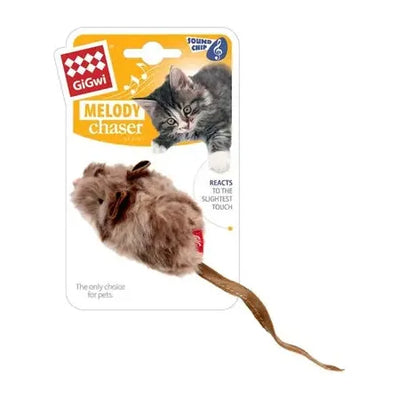 GiGwi Cat Toy - Melody Chaser Mouse