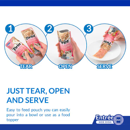 INABA Twin Packs Chicken in Chicken Broth Cat Treats 40g x 2
