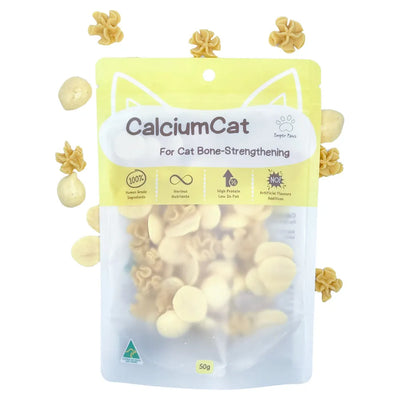 Emper Paws - CalciumCat Crunchies 50g - Nutritious Cat Treats
