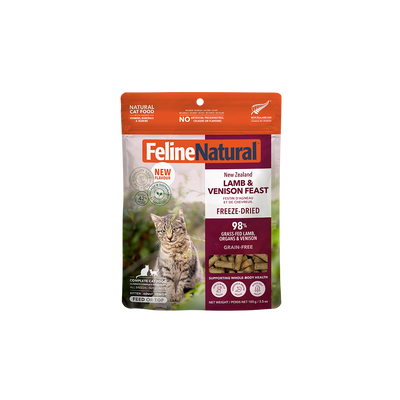 Feline Natural Lamb & Venison Freeze Dried Cat Food