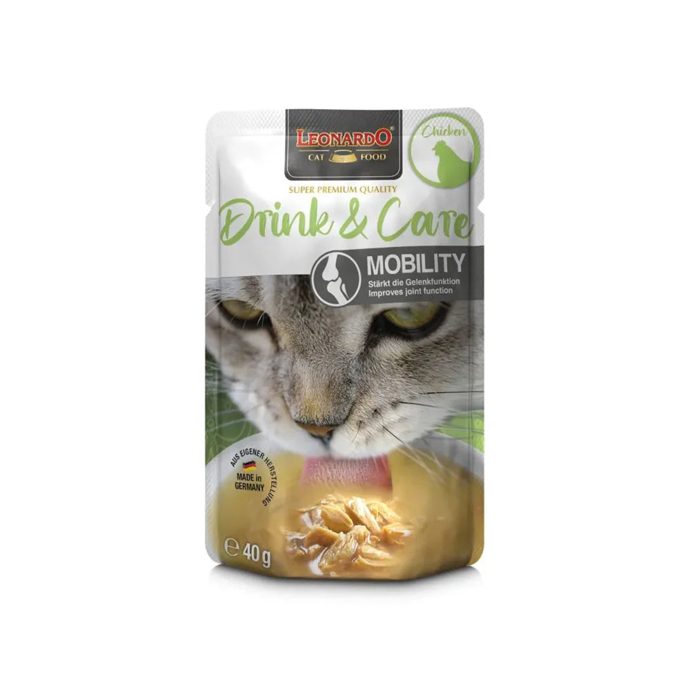 Leonardo® Cat Wet Food Drink & Care Mobility Chicken