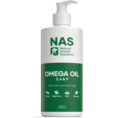 NAS Natural Animal Solutions - Omega 3,6 & 9 Oil 500ml