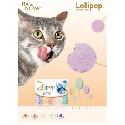 RANOVA Cat Treats - Freeze Dried Lollipop (Mixed Flavor) 1.4g x 15