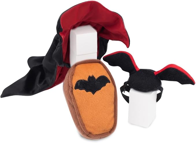 Zippypaws Dog Toy Halloween Costume Kit - Dracula