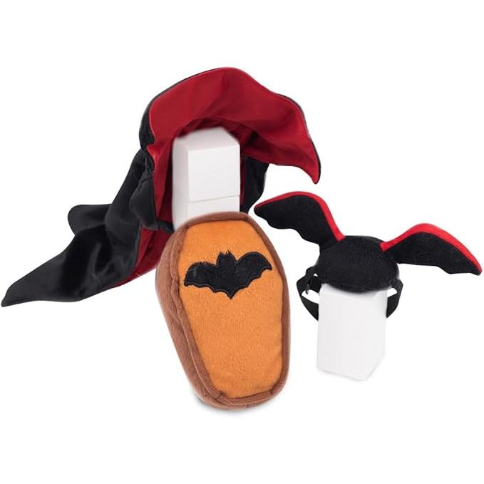 Zippypaws Dog Toy Halloween Costume Kit - Dracula
