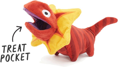 BARK Australian Outbark Collection Lazza Lizard Chew Squeaky Dog Toy - Large