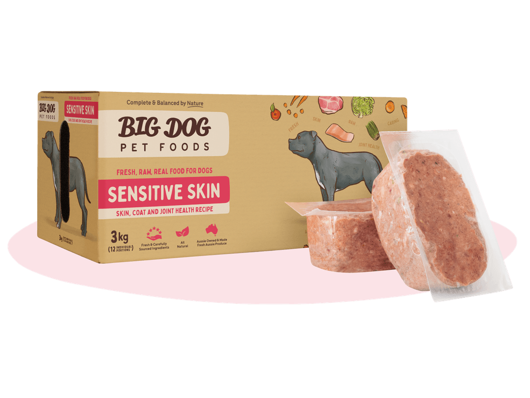 Big Dog Raw Food For Dogs Sensitive Skin Raw Diet 3Kg