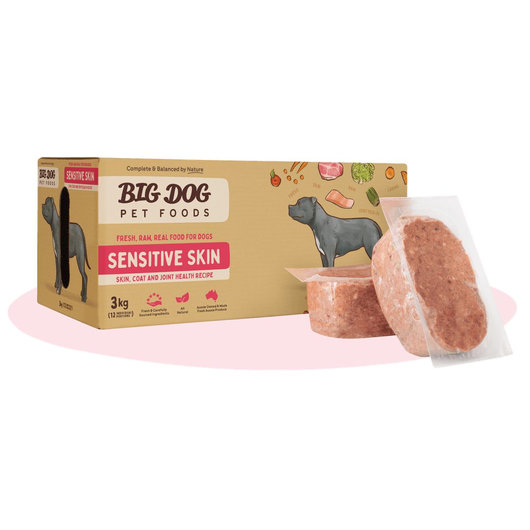 Big Dog Raw Food For Dogs Sensitive Skin Raw Diet 3Kg