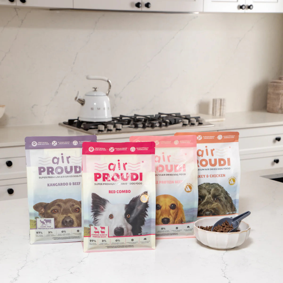 Air Proudi Air Dried Dog Food - Kangaroo & Beef