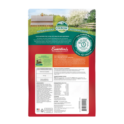 Oxbow Essentials Adult Guinea Pig Food 2.25kg