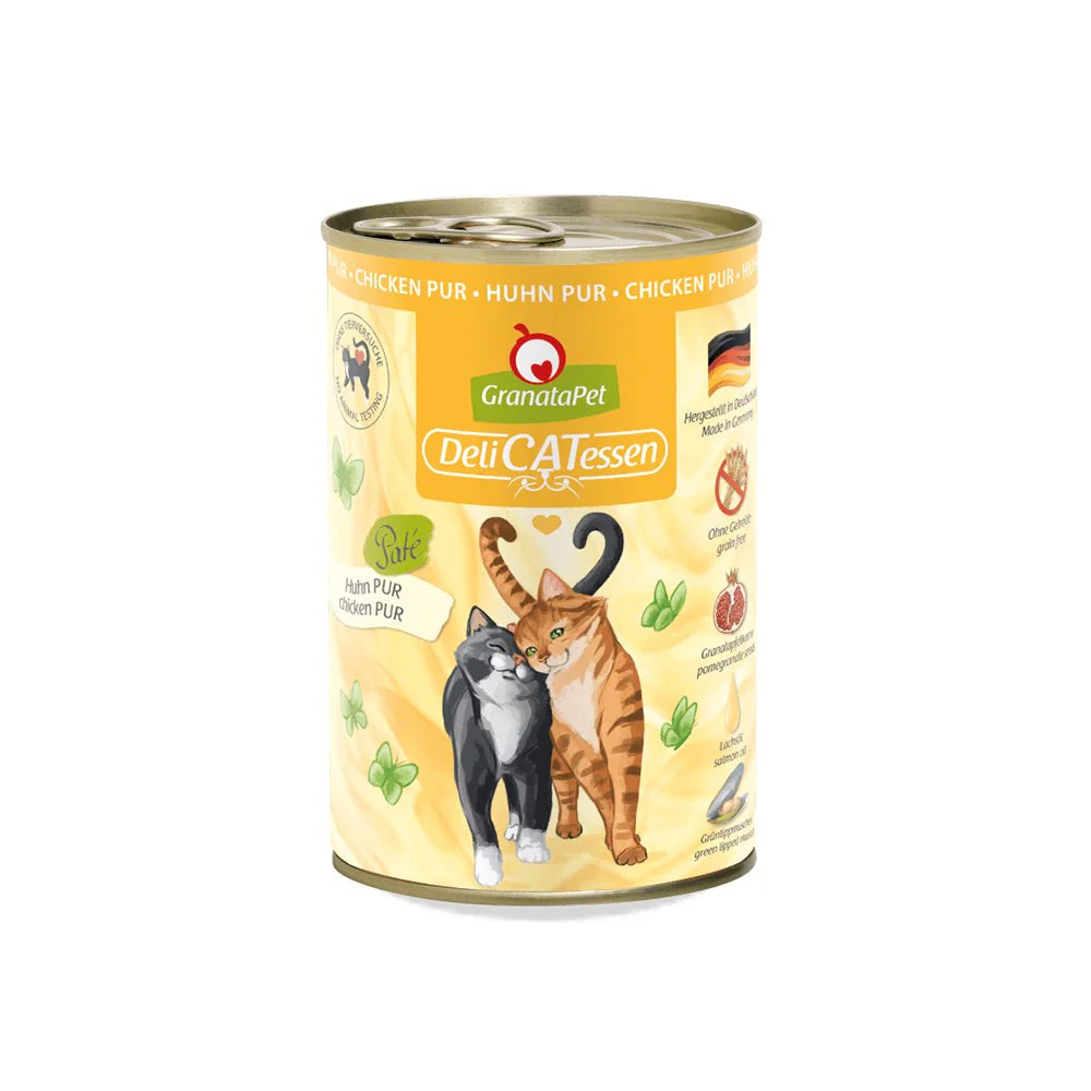 GranataPet Cat Can DeliCATessen - Chicken Pur