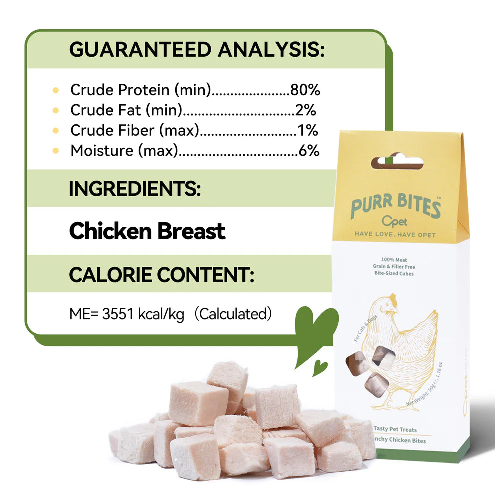 OPET Pet Treat - Chicken Cubes 50g