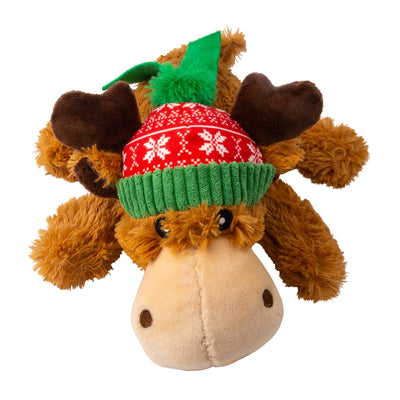 KONG Squeaky Dog Toy Holiday Cozie Reindeer Medium