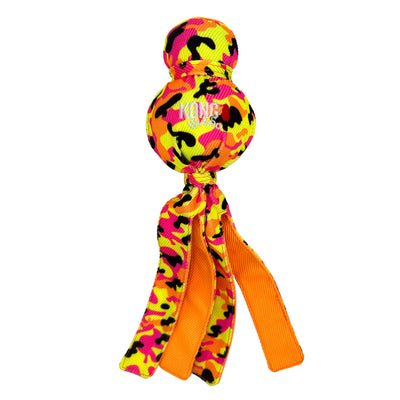 KONG Tug Dog Toy Wubba Ballistic HighViz Large