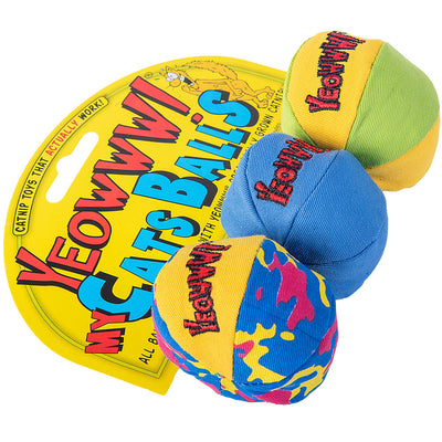 Yeowww! Catnip Cat Toy My Cats Balls