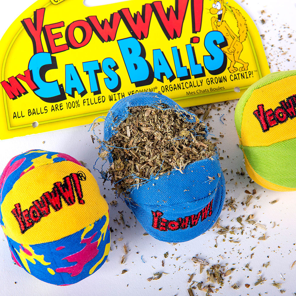 Yeowww! Catnip Cat Toy My Cats Balls